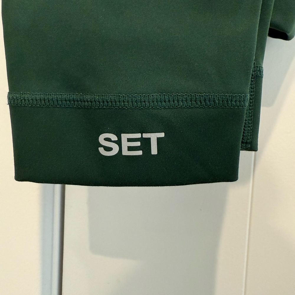 SET Active Forest Green Sport Leggings - Picture 3 of 5